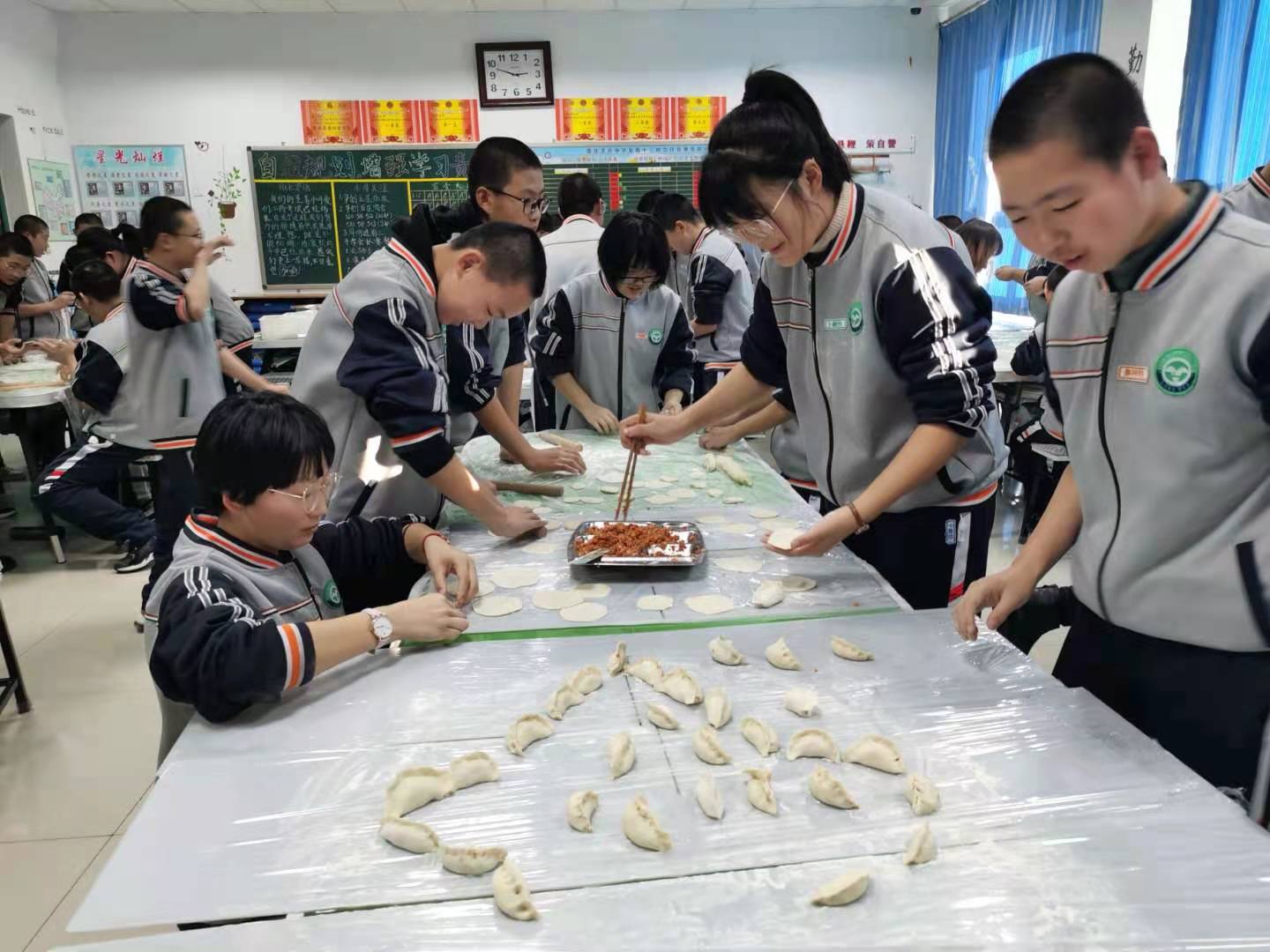 冬至包餃子活動